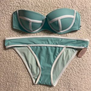 Victoria Secret Swim Bandeau Top & Itsy Bottom